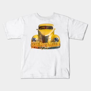 Customized 1940 Ford DeLuxe Coupe Kids T-Shirt